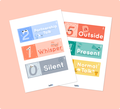 Illustration of Voice Level Charts