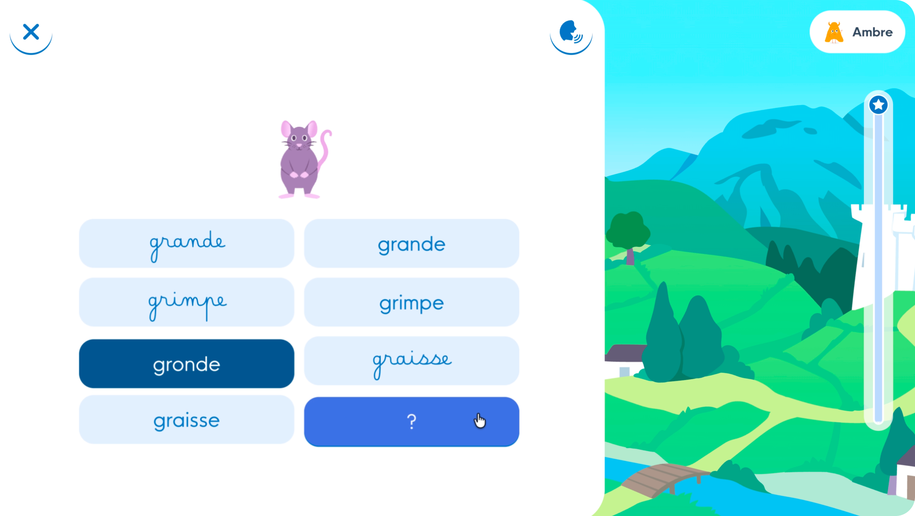 Démonstration d'un exercice Lalilo